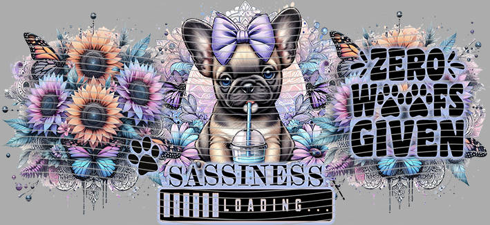 16oz Sunflower Girl-SU-59